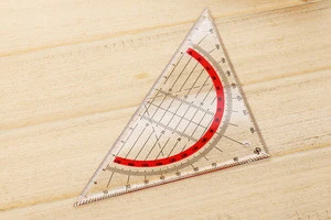 2015 top selling products sale stationery Protractor ruler for school set