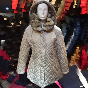 2016 COUTUDI plus size XL-5XL women long natural fur coats design plaid ladies winter coats