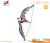 Import 2018 arrchery toys SHOOTING COMPETITIONS BOW GUN ASSEMBLY children shooting bow arrow toys archery tag from China