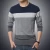 Import 2018 Autumn Casual Men&#039;s Striped Sweater O-Neck Striped Slim Fit Knitted wear Men Pullover Sweaters from China