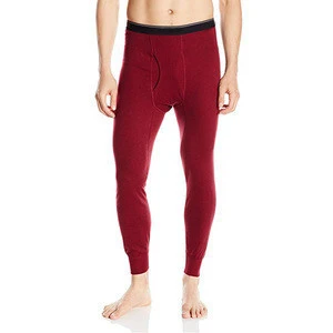 2018 Custom Cotton Mens Long Johns Thermal Pants Underwear