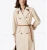 Import 2018 High-end Double-breasted Women Coats Windproof Trench Coat from China