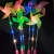 Import 2018 new arrival hot sell kids favor toy flashing multicolor led windmill from China