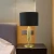 Import 2018 Post Modern decorative metal floor lamps with gold colour for hotel Model number WF-6129-1F from China