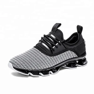 2018 Trending products Men Sport Blade Shoes Outdoor Sneakers Mesh Breathable Running Shoes