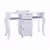 Import 2018manicure table and chair set in nail salon table with exhaust fan manicure tables with dust collector from China