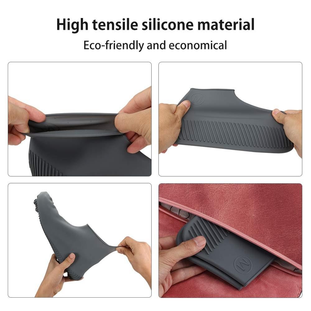 2019 amazon hot sale Reusable Waterproof Silicone Shoe Cover for walking/out door/ Rain or Snow