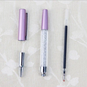 2019 New design Crystal Pen Metal roller Pen Writing Instrument