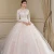 Import 2019 New summer style for women loose long-sleeved round-necked wedding dress from China
