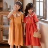 2020 Children Clothes Baby Dresses Girls 5 to 6 Years Can customized
