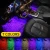 Import 2020 Colorful Car Atmosphere Lamp Car Star Roof Light Decorative Seat Light with Remote Control Universal from China