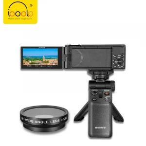 2020 dslr camera accessory 0.56x wide angle lens for sony camera