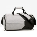 2020 New product gym bag duffel nylon gym duffel bag with wet pocket and shoes compartment