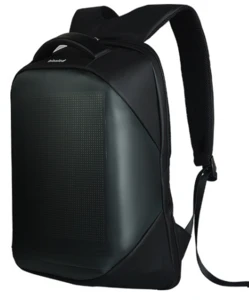 2020 Smart waterproof  LED Billboard Backpack Signal Light Up School Backpack Bag Luminous Outdoor LED Light Backpack