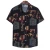 Import 2020 Summer Plus size Men Button Up Printed Floral Hawaiian Beach Short Sleeve Shirt from China