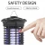 Import 2020 UV portable handheld Bug Zapper Electric Mosquito Killer and Fly Pests Insect Attractant Trap Electronic UV Lamp from China