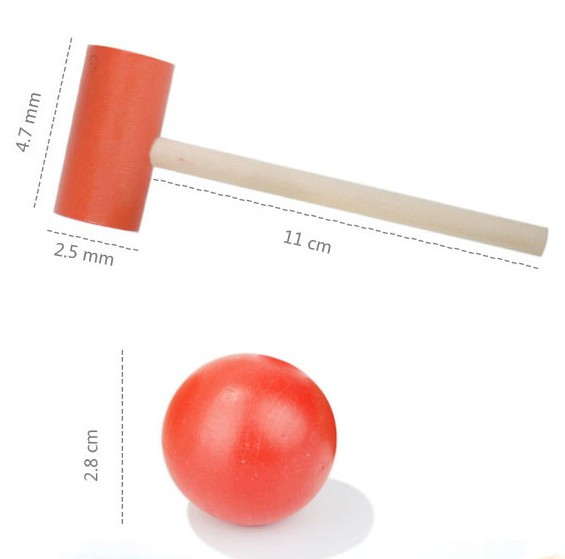 Buy 2021 New Animal Knocking Table Intellectual Piling Knocking Table ...