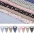 Import 2021 new womens floral triangle scarf headband with side band clip non-slip headband with elastic band headband from China