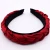 Import 2021 women fashion sweet high quality braided twist headband Wholesale custom hair accessories from China