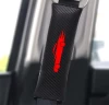 2022 Hot Sale Design Your Logo Car Safety Seat Belt Cover Seat belt Shoulder Pads Carbon Fiber Seat Belt Shoulder Pads