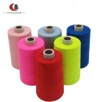 20/3 60/4 Black White Colorful Crochet Polyester Cotton Cone Thread For Sewing Thread