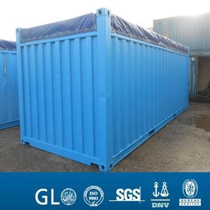 20ft 20GP 20HC soft open top cargo container