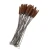 Import 230mm stainless steel straw brush for bamboo straw cleaners/silicone straw cleaning brush/ custom coconut straw from China