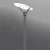 Import 2.4m square metal garden galvanized steel electric light pole cover from China