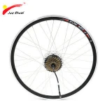 250w 36v Electric Bicycle Rear Wheel Motor With 6/7 Speed Cassette Bike Brushless Gear Hub Lcd Led Electric Scooter