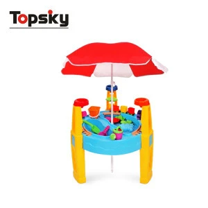 26PCS kids outdoor sand toy playground umbrella water and sand table beach toy set