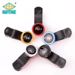 3 In 1 Mobile Phone Macro Fish Eye Lens Universal Wide Camera Lenses for iPhone