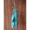 3 Inches Hand Carved Wood Fish Hanging with Jute Rope Nautical Decorated, Mediterranean Style For Wall Hanging Gift Crafts