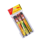 3 Pcs/Lot 5# 7# 9# Vertical Buoy Fishing Float Set Wood Fishing Floats 12.5cm 10g Pesca Fishing Tackle