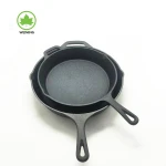 30cm Cast Iron Frypan/Grill Pan With Handle Enamel Or Preseasoned