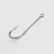 Import 34007 Stainless Steel Fishing Hook Barbed Hook long Shank Saltwater Sea Fishing Hooks from China