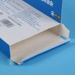 350gsm Embossing custom printed thick paper medicine storage packing box