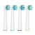 Import 360 Degree 3D Rotating Replaceable Electric Toothbrush Heads For Model WPT-016 from China