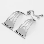 38mm 42mm Replacement Stainless Steel Cuff Band compatible for apple watch bracelet strap