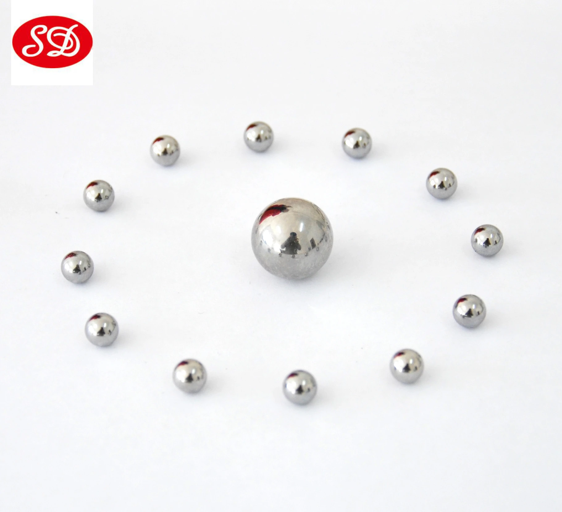 3.969mm-7.938mm micro ball bearing chrome/low carbon/stainless steel ball