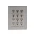 Import 3x4  numeric stainless steel keyboard metal dome telephone entry systems keypad from China