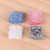 Import 4 colors approx 12mm natural stone beads quartz druzy square loose beads from China
