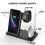 Import 4 in 1 Foldable 10w Wireless Charging Desk Holder for iPhone iWatch Airpods Apple Pen Android Phone Tablet Cargador Inalambrico from China