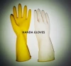 40g Yellow safety Waterproof Household Latex Rubber Working Gloves