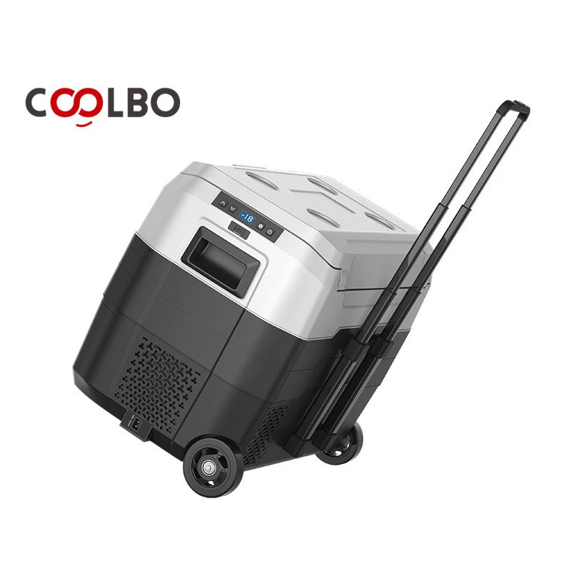 40L car fridge_compressor coling to -18 degrees portable freezer with wheel