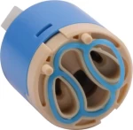 40mm Reverse Lever Double Seal  Faucet Ceramic Disc Cartridge Water Filter Cartridge