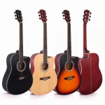 41 Inch  Cutaway Beginner Matt  Spruce Top Acoustic Guitar Wholesale