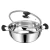 Import 430 durable light hot sale double bottom cooking pot stainless steel soup pots from China