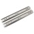 Import 45mm cold rolled steel  blister packing big rubber 5 balls furniture concealed  drawer runners telescopic channels from China