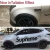Import 4Pcs 3.5"/90mm Universal Flexible Car Fender Flares Extra Wide Body Wheel Arches from China