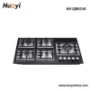 5 No. of Gas Burner Ceramic Hotplate Cooking Chinese Wok Stove with CE Certification.